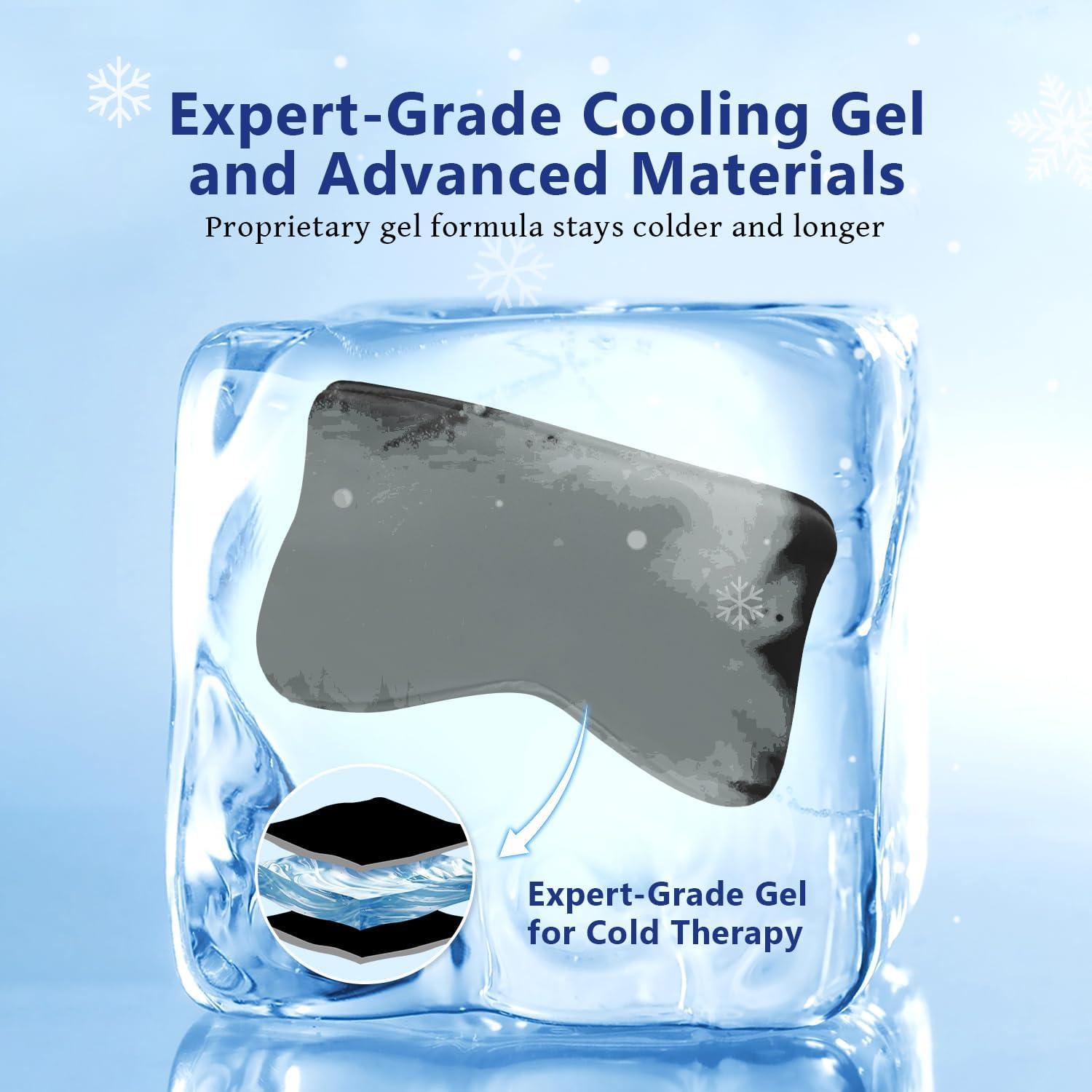 Máscara de Ojos Refrigerante ZNÖCUETÖD - Alivio de Migraña y Estrés