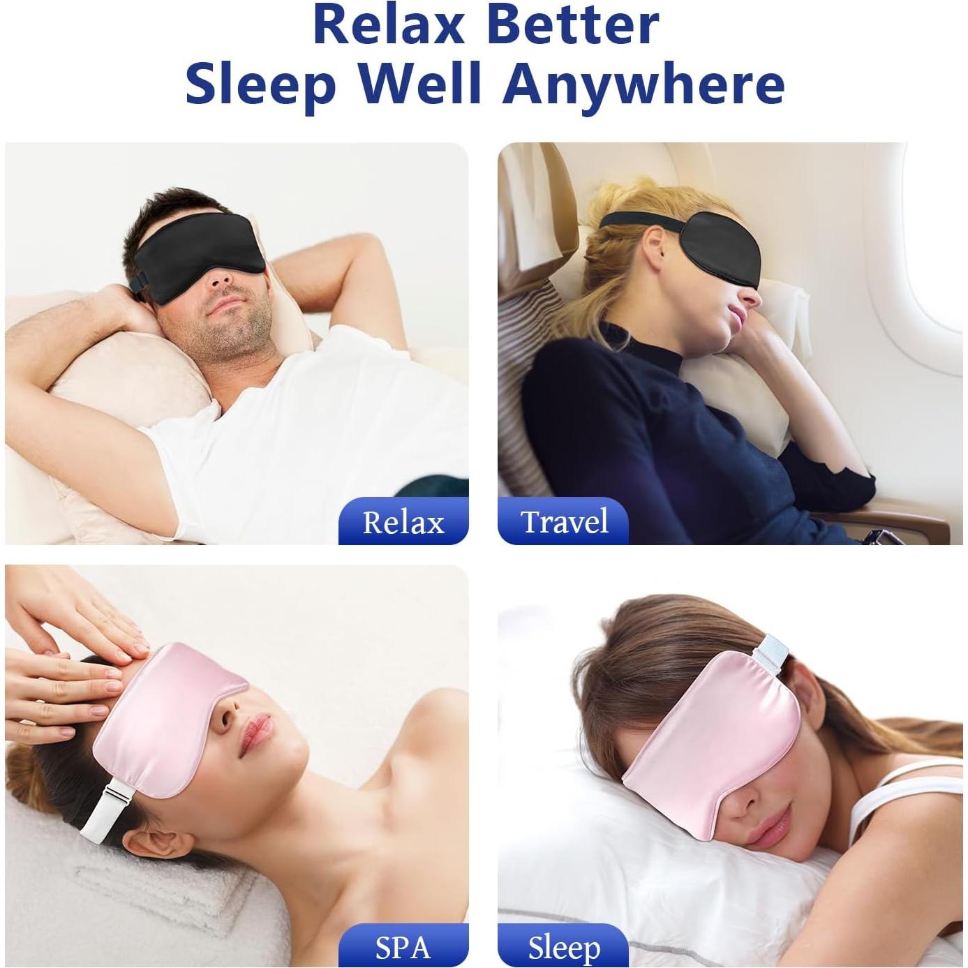 Máscara de Ojos Refrigerante ZNÖCUETÖD - Alivio de Migraña y Estrés