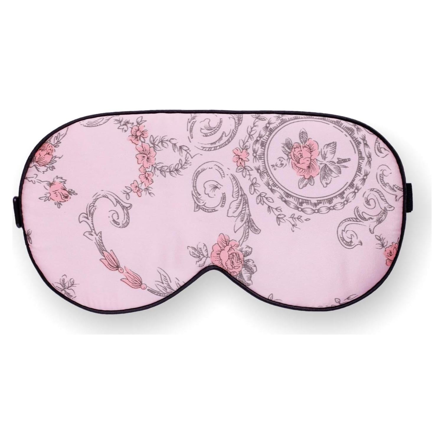 Maxfeel Máscara de Seda Pura para Dormir - Color Floral