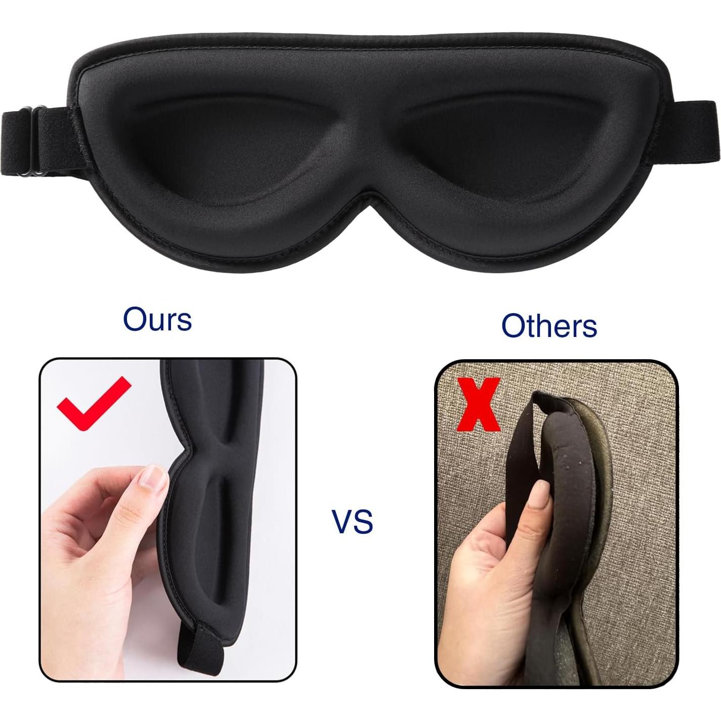 Máscaras de Sueño ALASKA BEAR para Rostro Pequeño - 3 Unidades