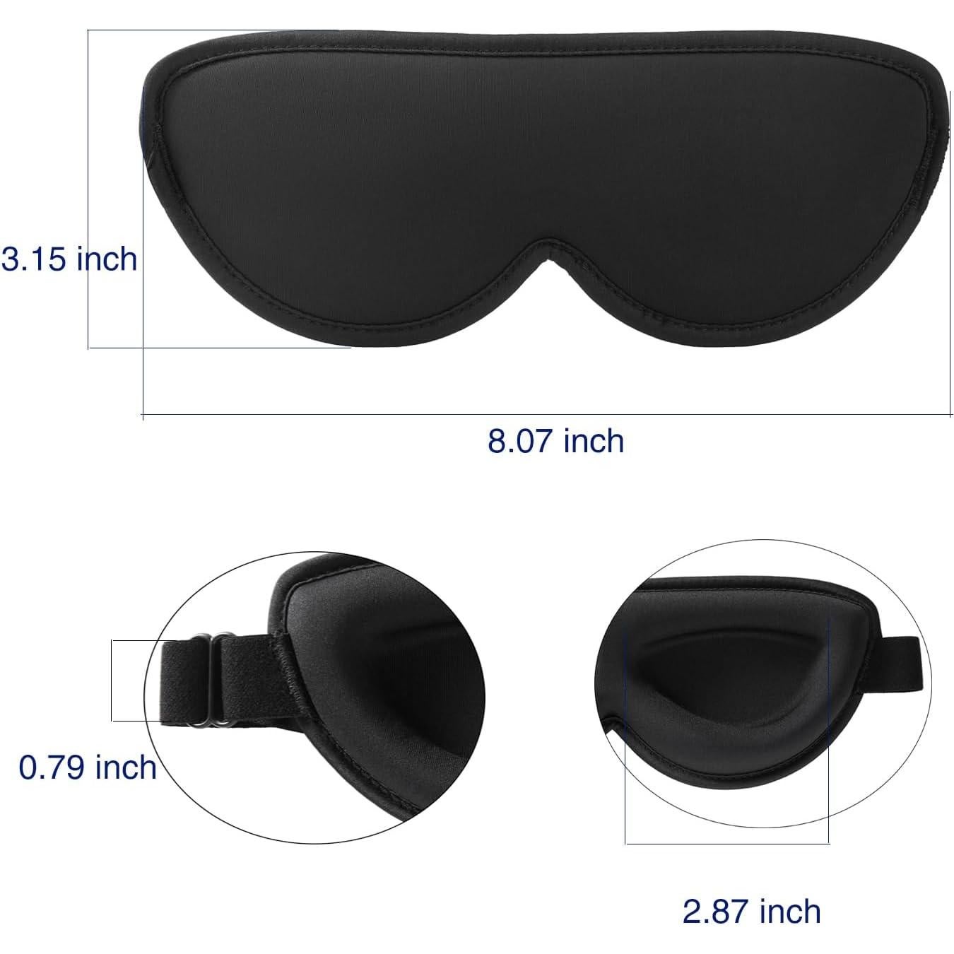 Máscaras de Sueño ALASKA BEAR para Rostro Pequeño - 3 Unidades