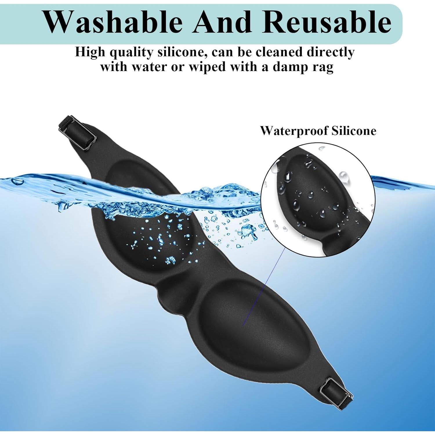 Gafas de Humedad para Ojos Secos LYS - Máscara de Sueño 3D