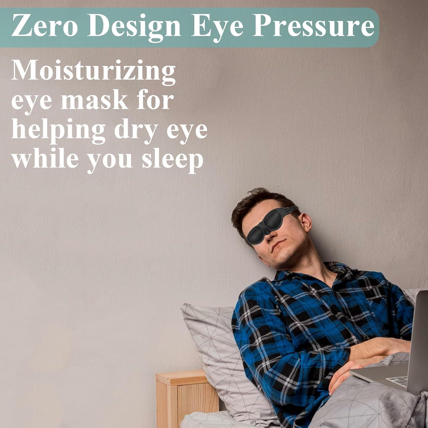 Gafas de Humedad para Ojos Secos LYS - Máscara de Sueño 3D