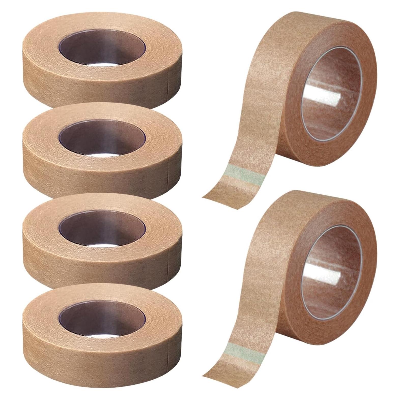 6 Rollos de Cinta Nasal Quirúrgica Microporosa YUEWEESER 1.27cm