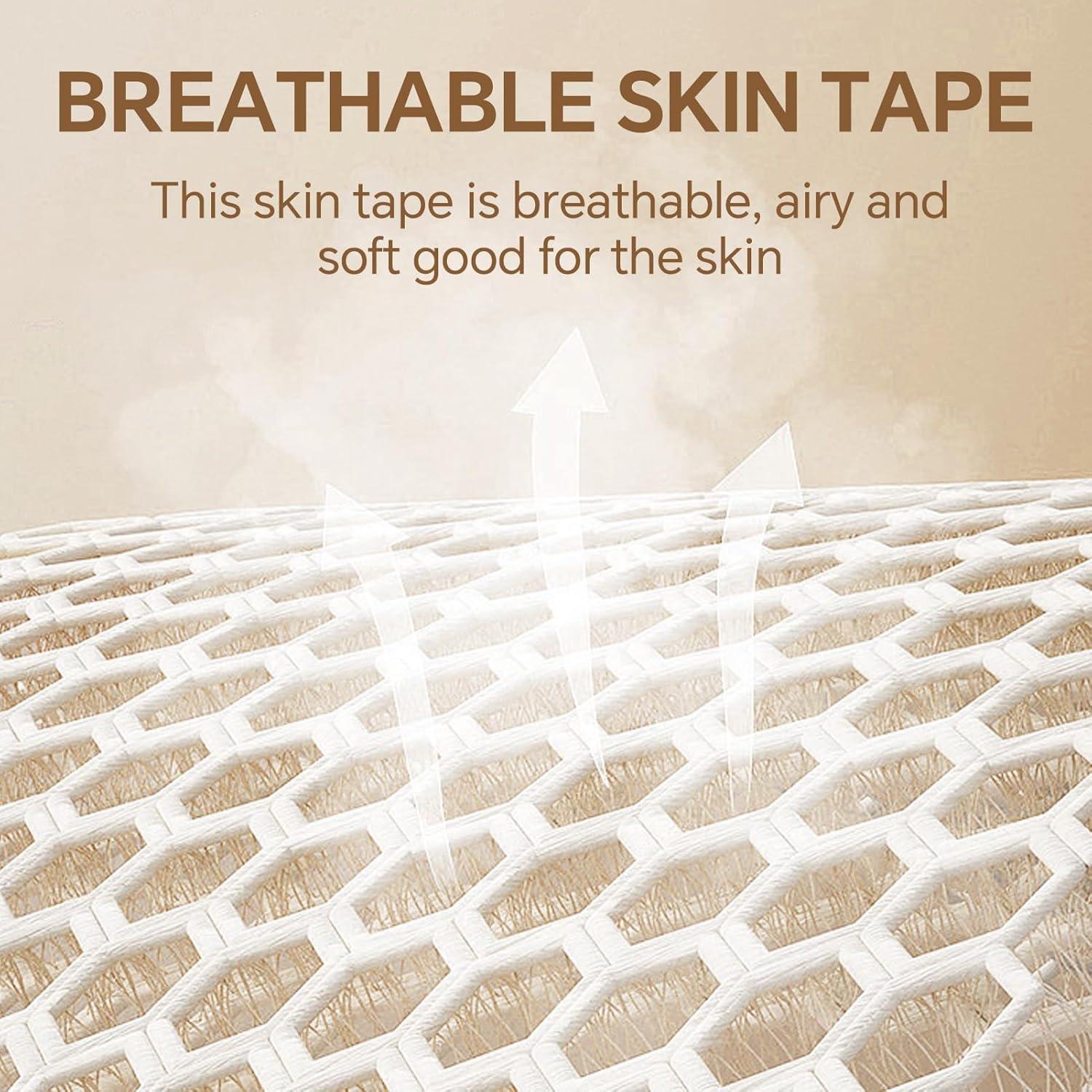 6 Rollos de Cinta Nasal Quirúrgica Microporosa YUEWEESER 1.27cm