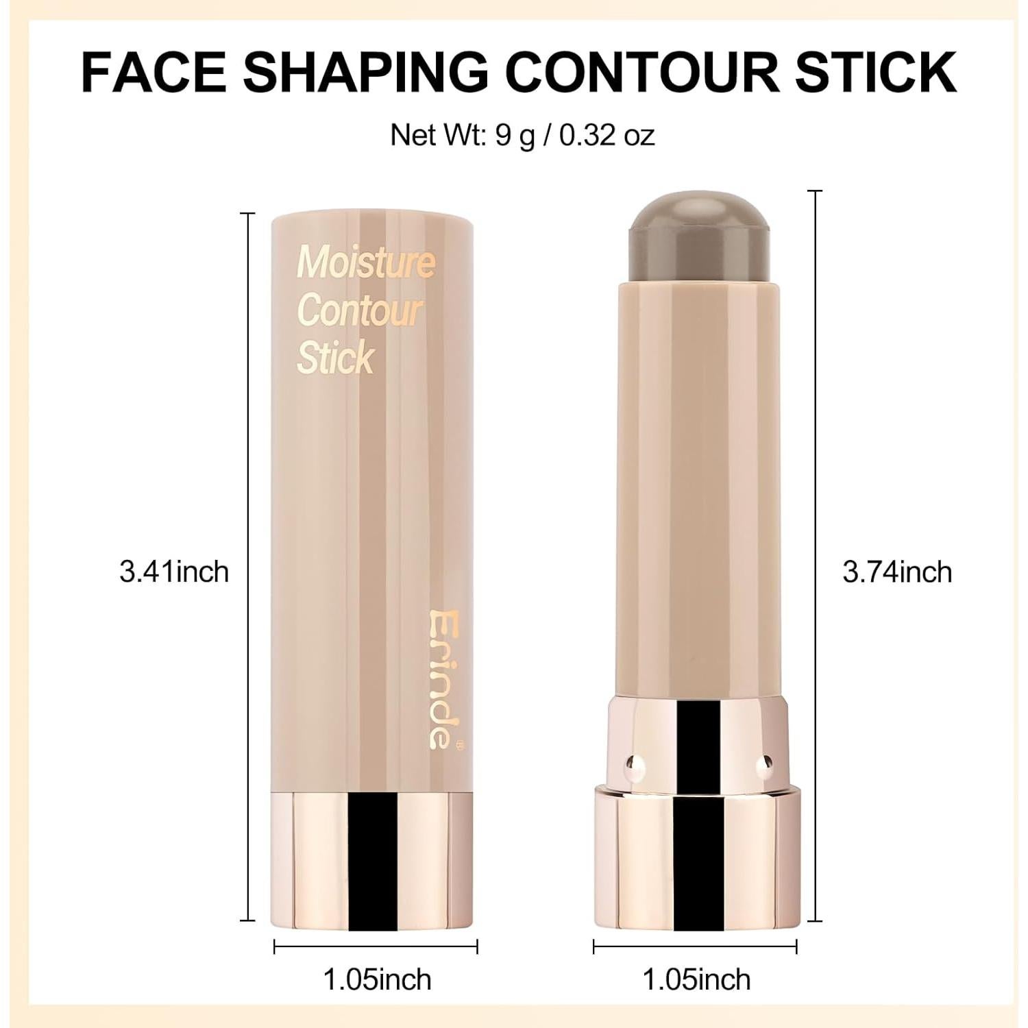 Bastón de Contorno Erinde para Piel Clara - Gris Frío 40g