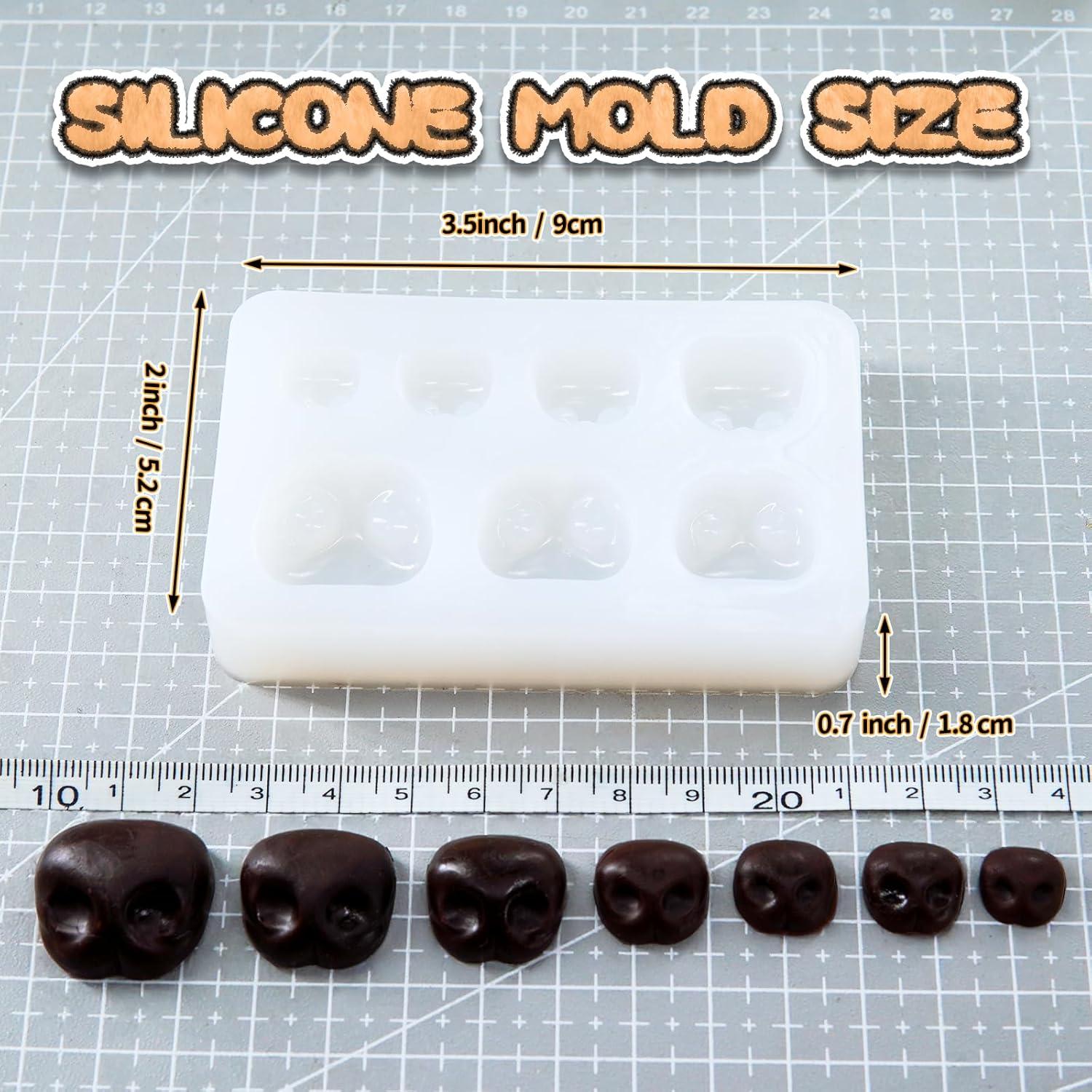 Moldes de Silicona Nuvretk para Narices de Perro - 7 Tamaños