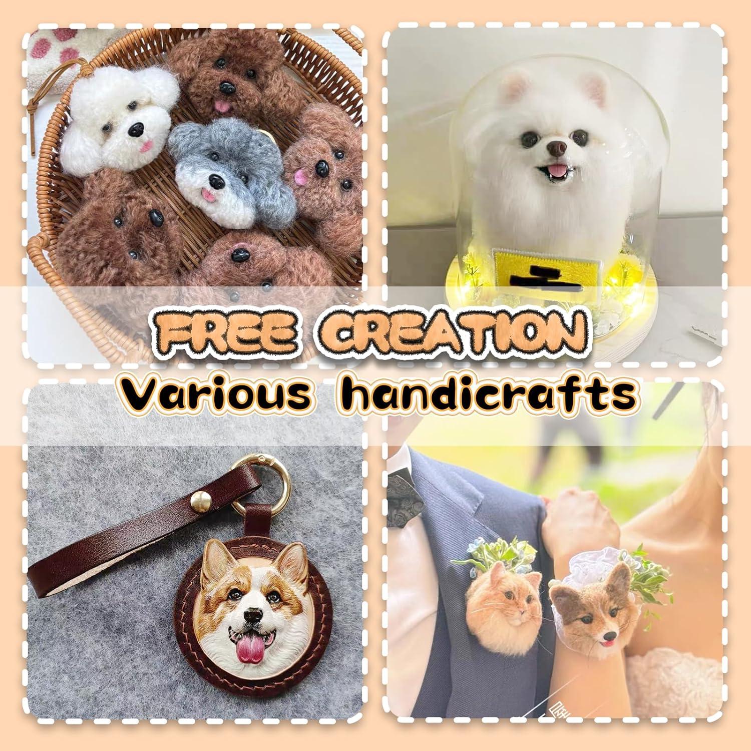 Moldes de Silicona Nuvretk para Narices de Perro - 7 Tamaños