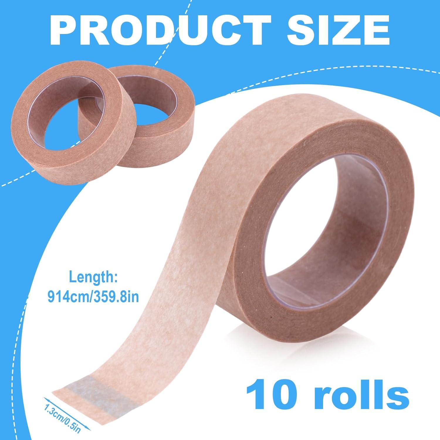 10 Rollos de Cinta Nasal Micropore Penitue 1.3cm x 9.14m