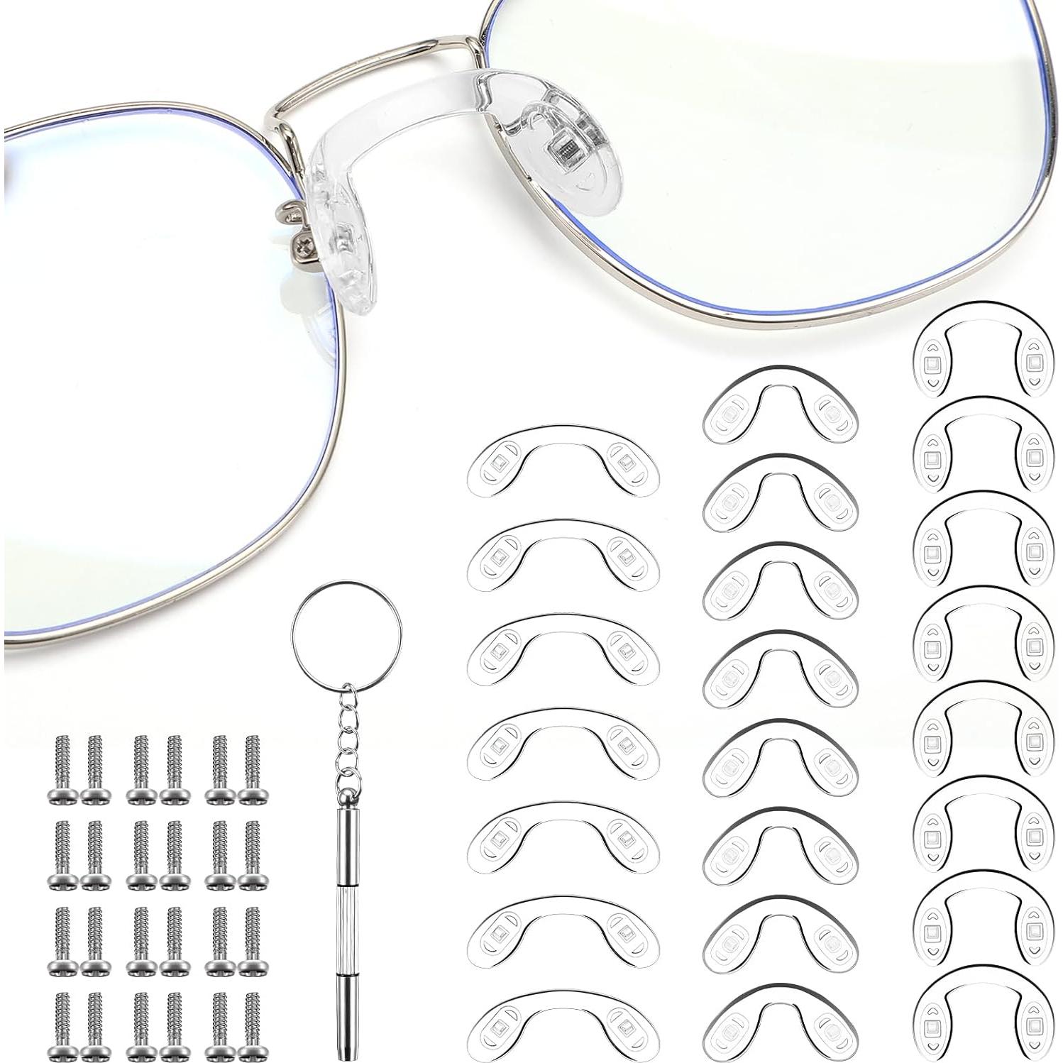 24 Almohadillas de Nariz Silicona Hpmjz 3 Tamaños Antideslizantes