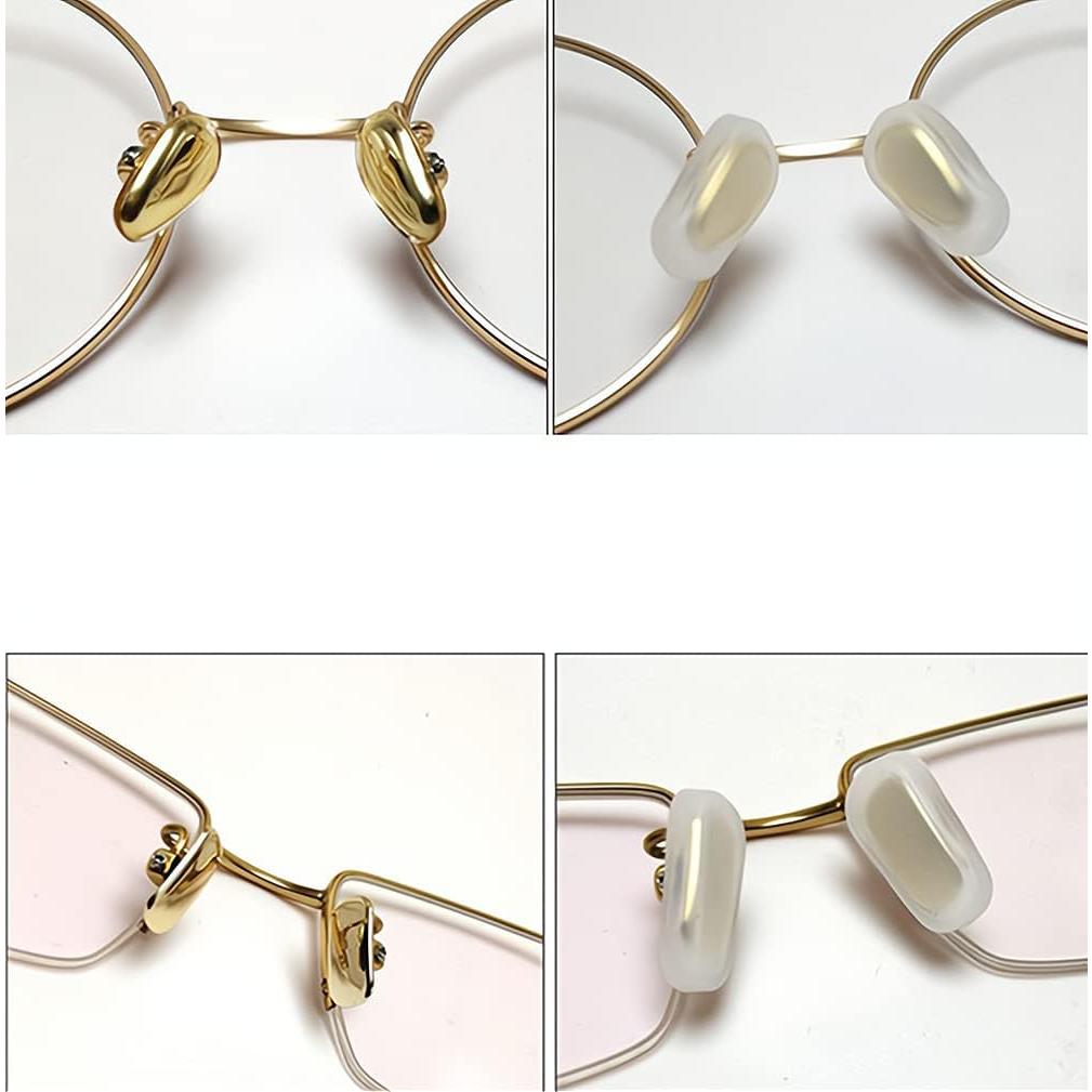 5 Pares de Almohadillas de Nariz de Silicona BEHLINE Antideslizantes