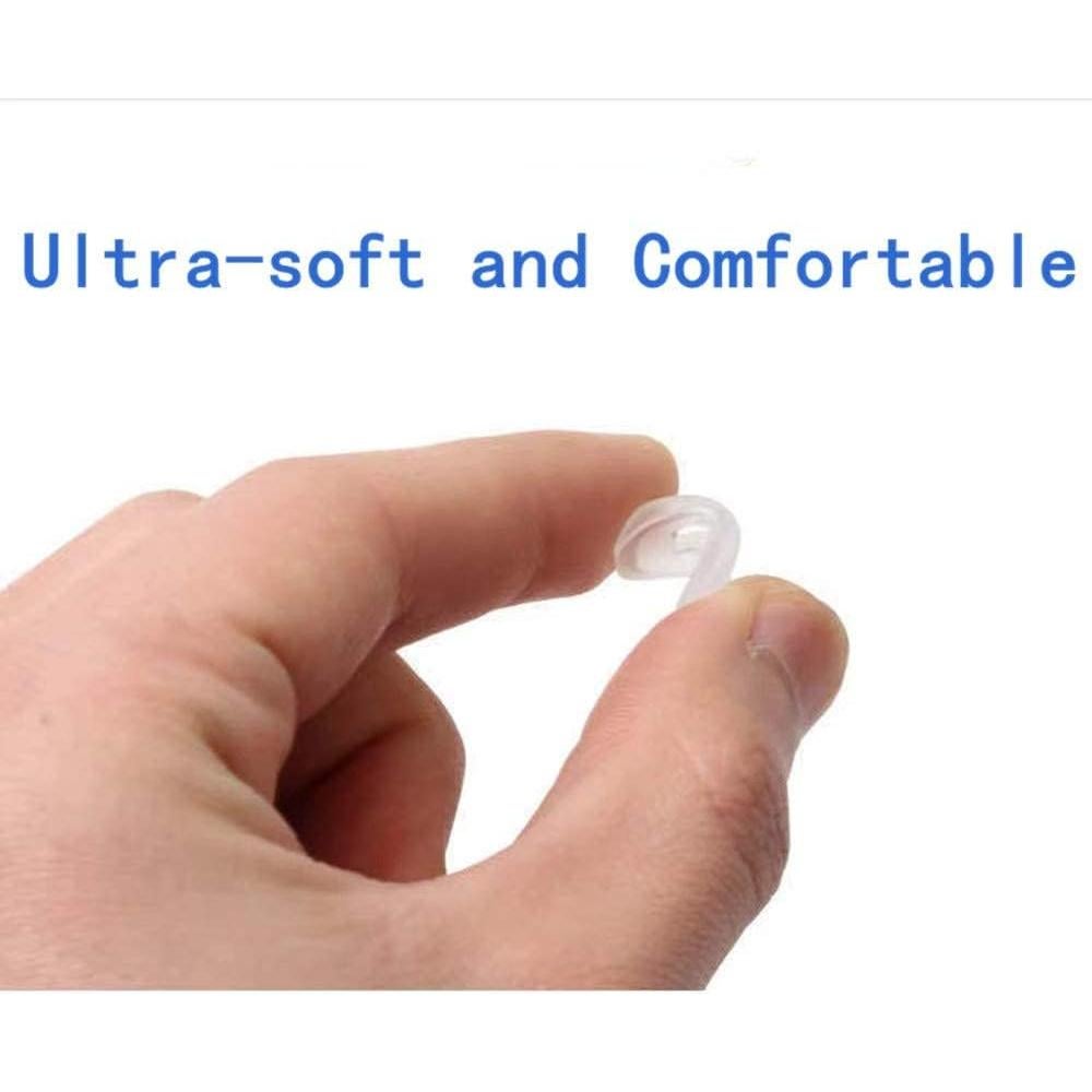 5 Pares de Almohadillas de Nariz de Silicona BEHLINE Antideslizantes