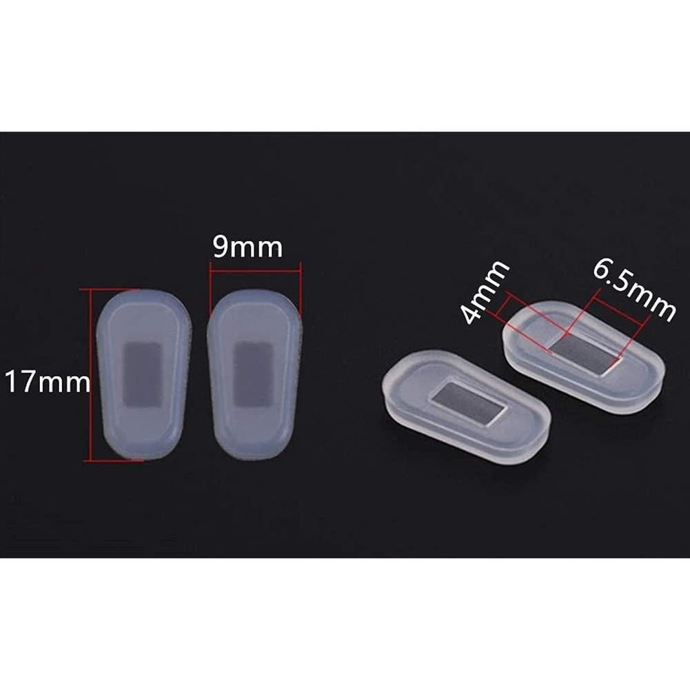 5 Pares de Almohadillas de Nariz de Silicona BEHLINE Antideslizantes