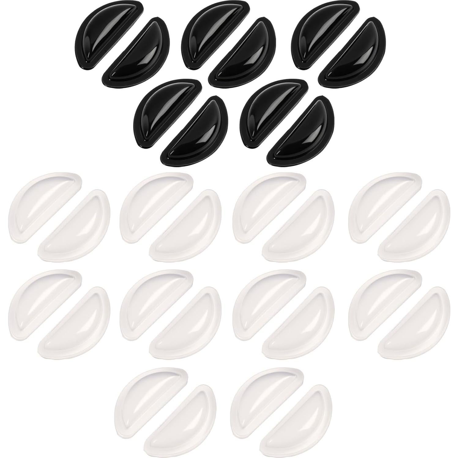 15 Pares Almohadillas Silicona Suave para Gafas MGMOOA