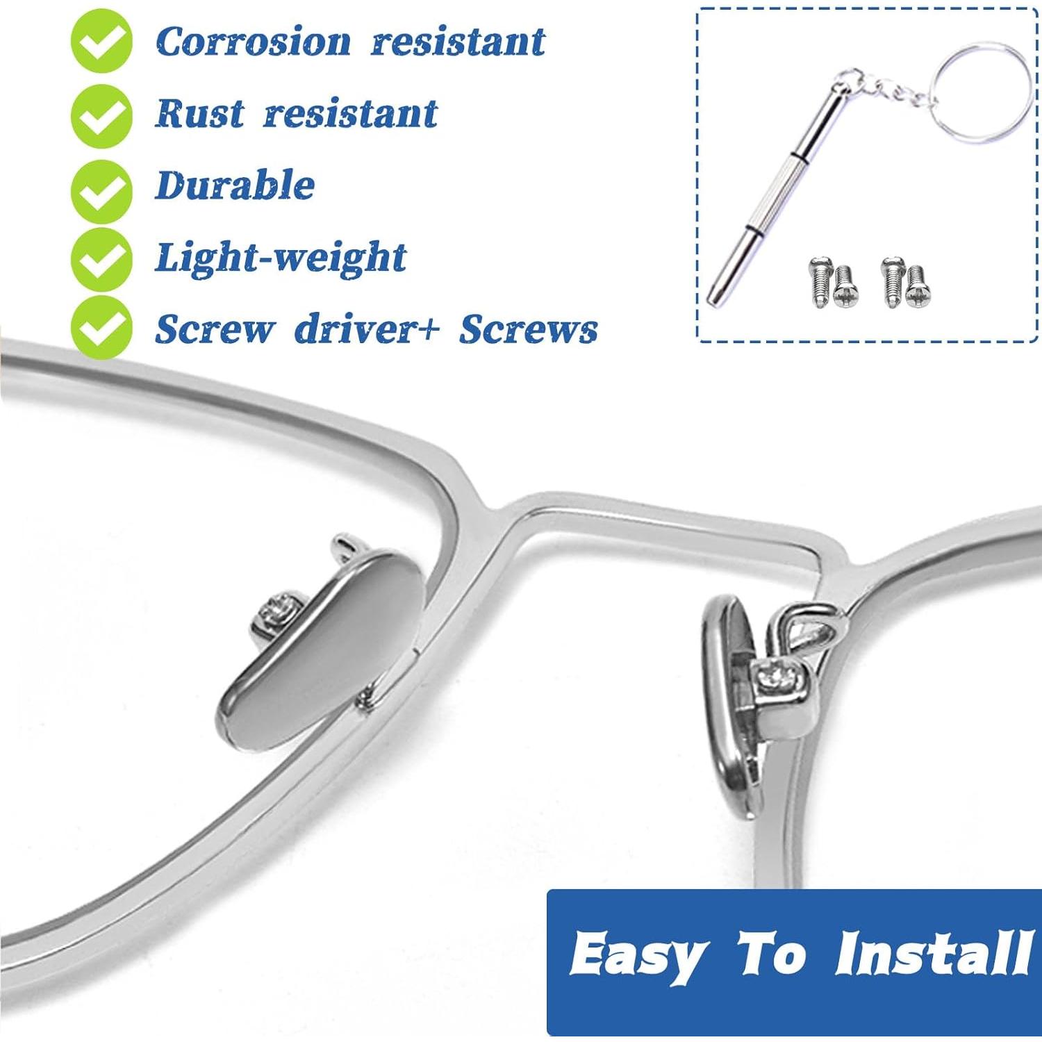 Almohadillas de nariz cerámicas TORWOL antideslizantes - 2 pares