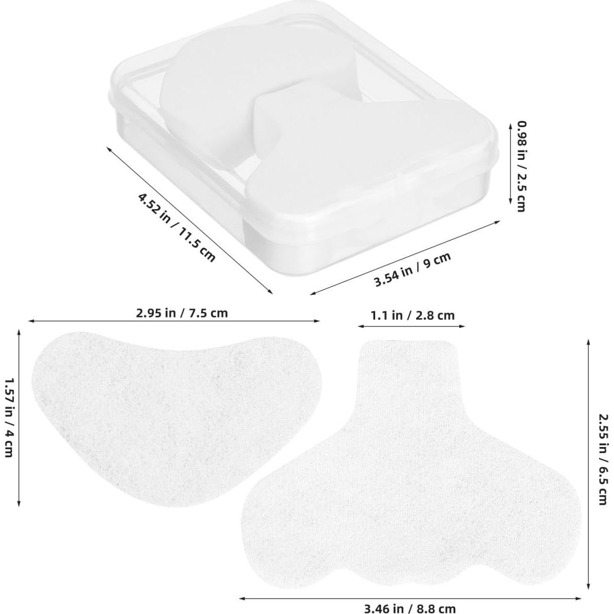 Almohadillas de Algodón para Nariz VICASKY 200 Piezas