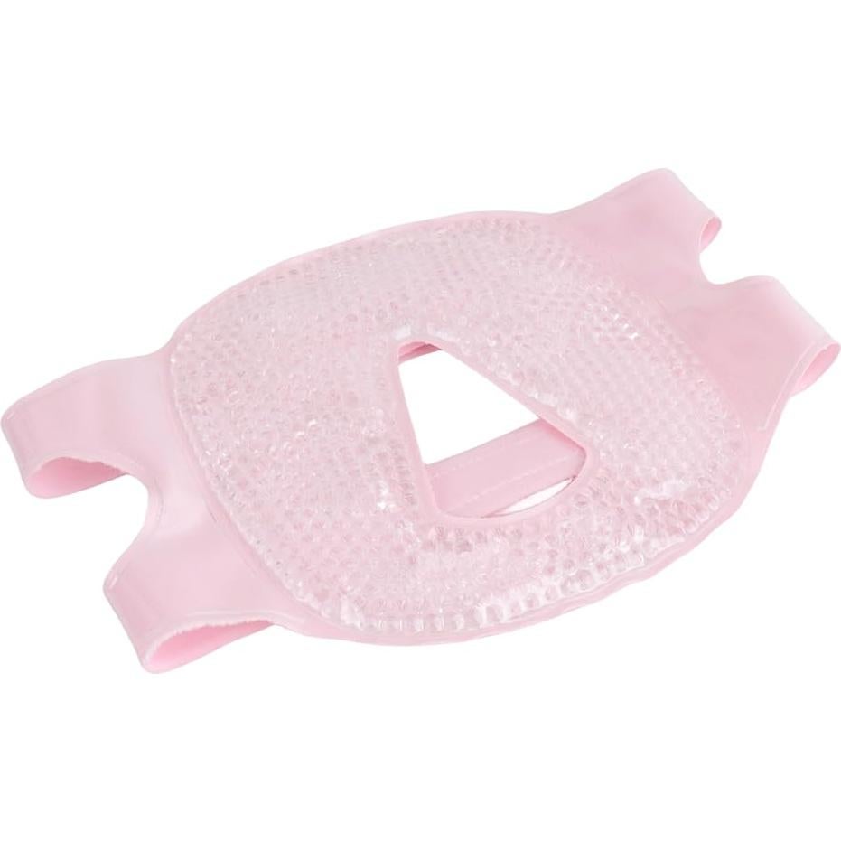 Máscara Facial Caliente Fría FOMI Care Rosa 20x17 cm