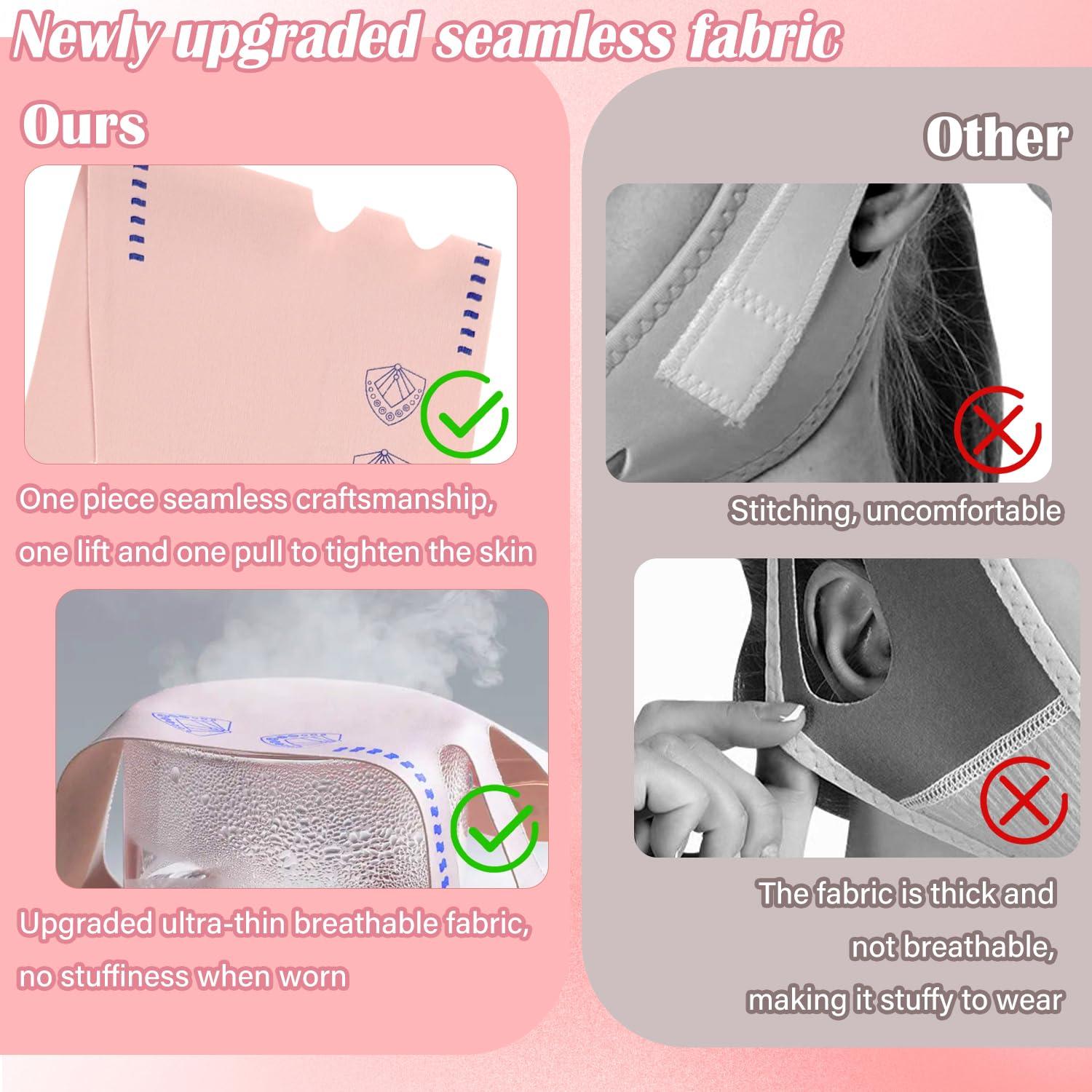 Correa Reutilizable para Barbilla EKIND - Elevación Facial Rosa (2 Pzs)