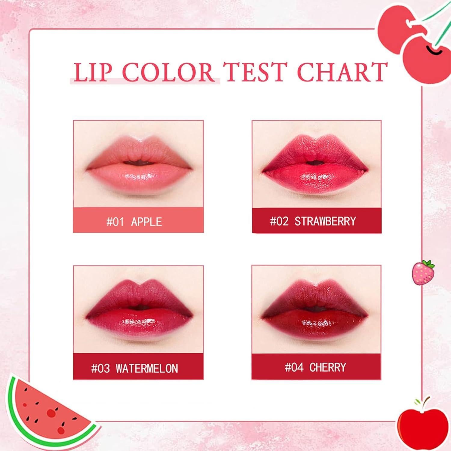 Set de 4 Tintes Labiales y 3 Mascarillas Labiales Flanoid