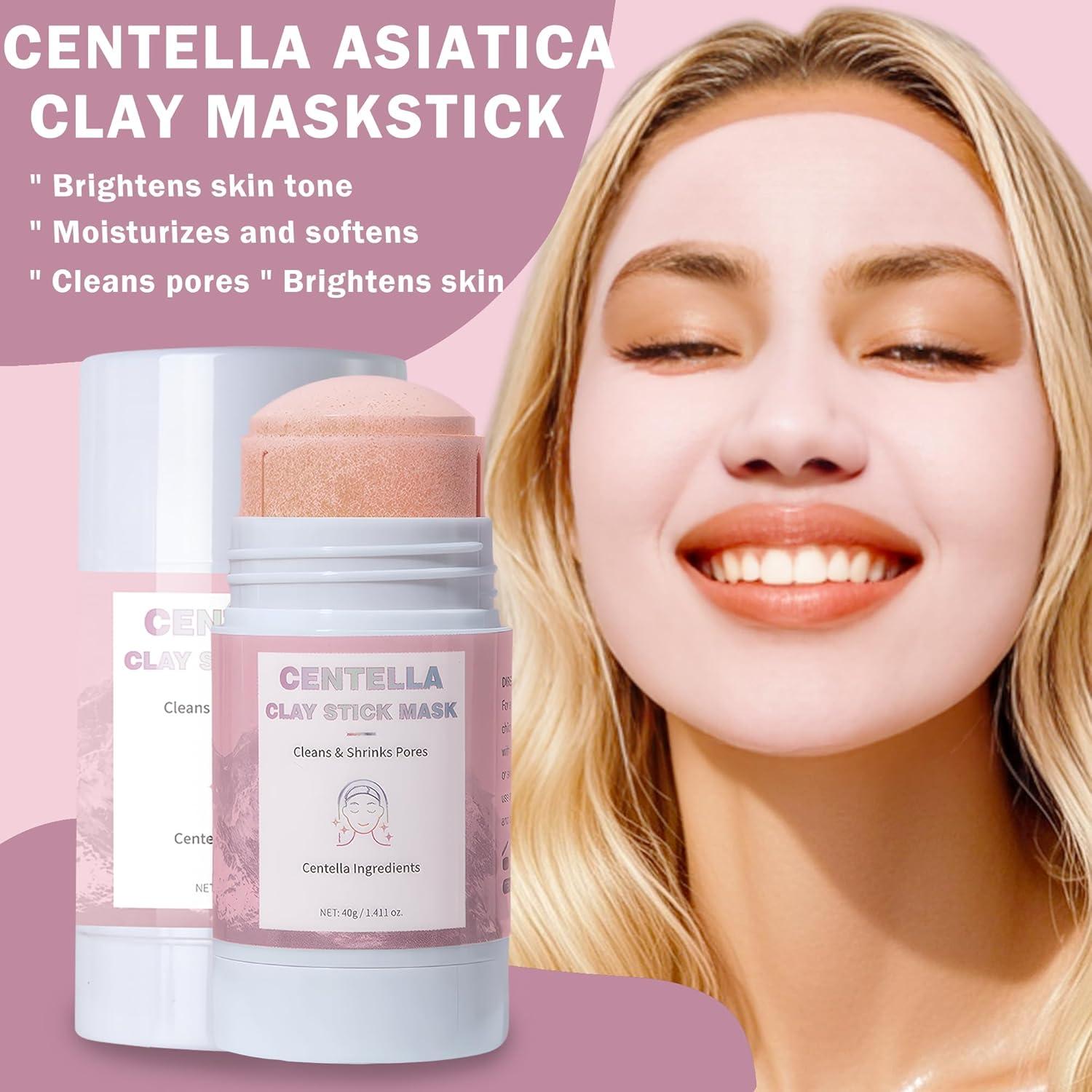 Barra de Mascarilla de Arcilla Centella LoisAAA 1pcs Hidratante