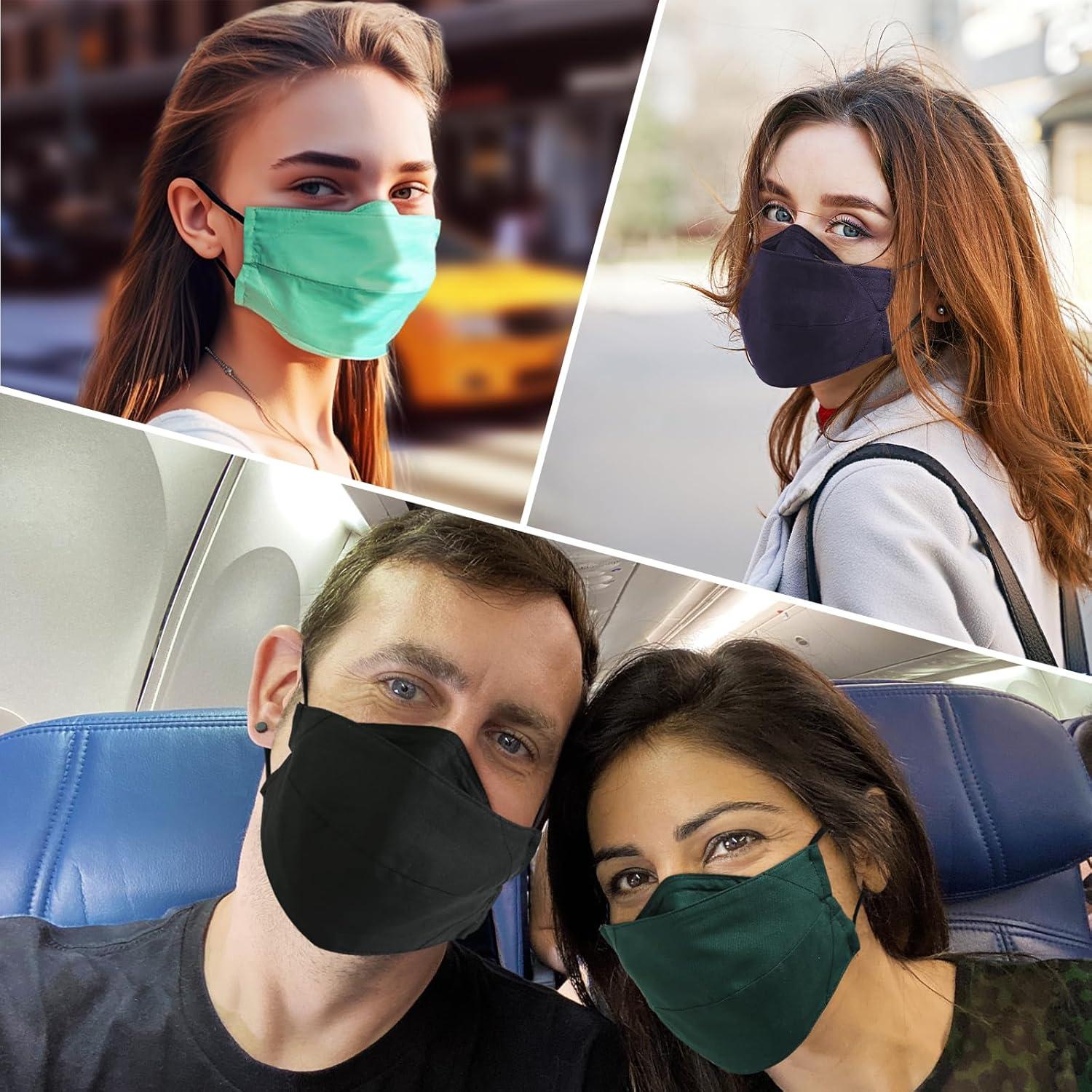 Mascarillas de Tela Reutilizables BASE CAMP 100% Algodón Ajustables