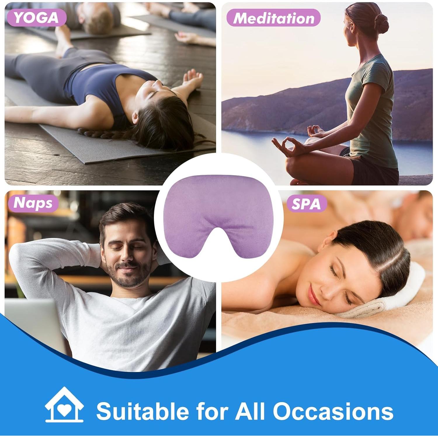 Máscara Sinusal Atsuwell Rosa - Almohadilla Térmica para Ojos