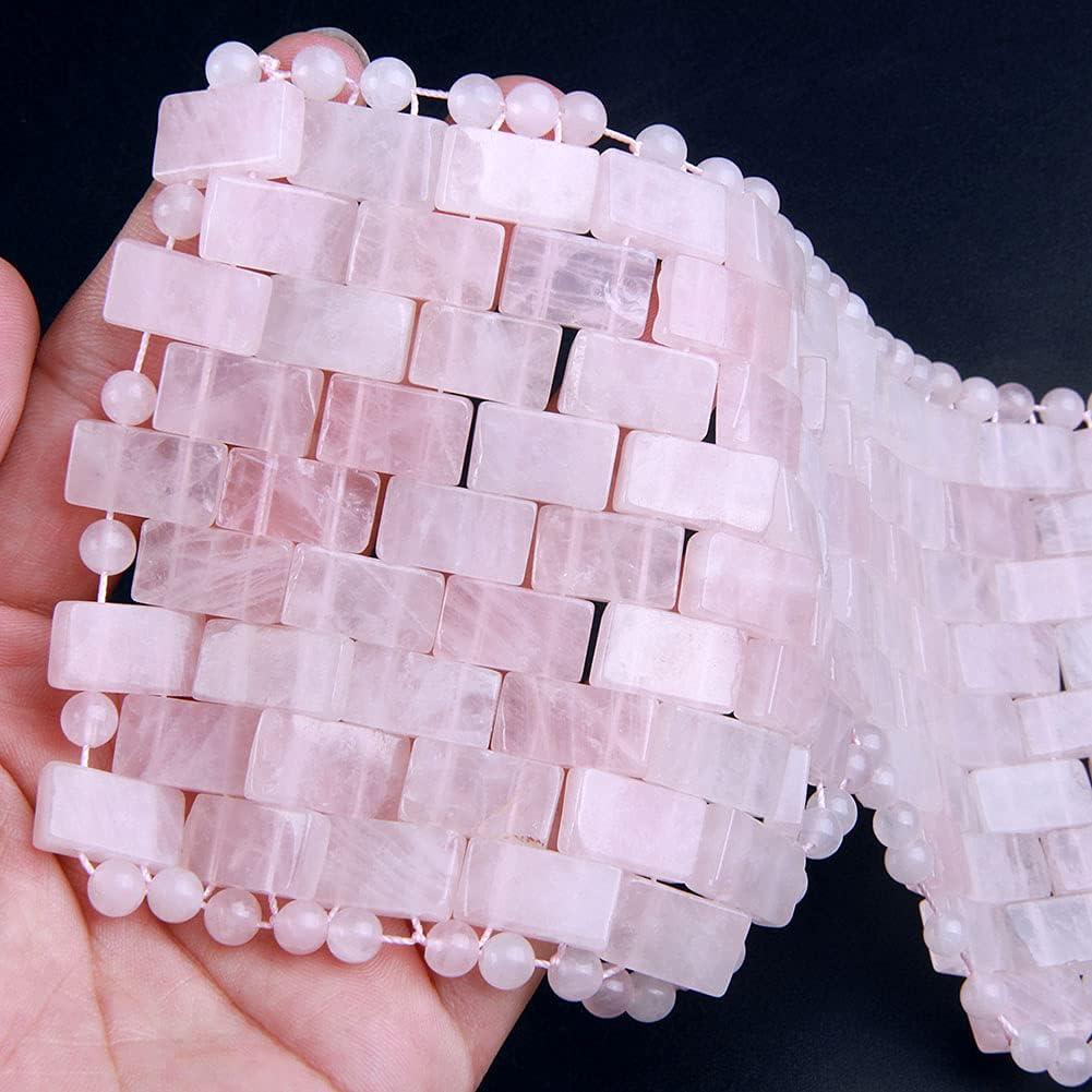 Máscara de Sueño de Cuarzo Rosa Natural TGS Gems 22.86x10.16cm