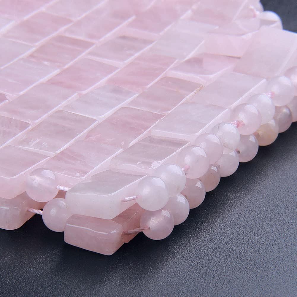 Máscara de Sueño de Cuarzo Rosa Natural TGS Gems 22.86x10.16cm