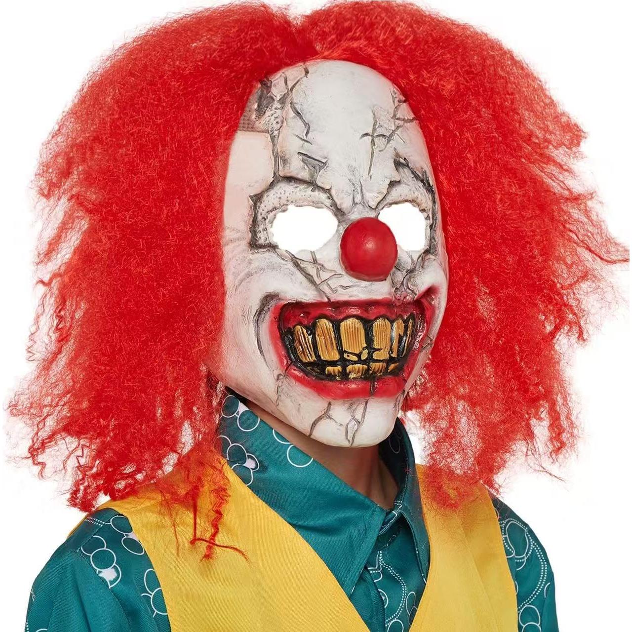 Máscara de Payaso Malvado Monisorly para Adultos - Halloween