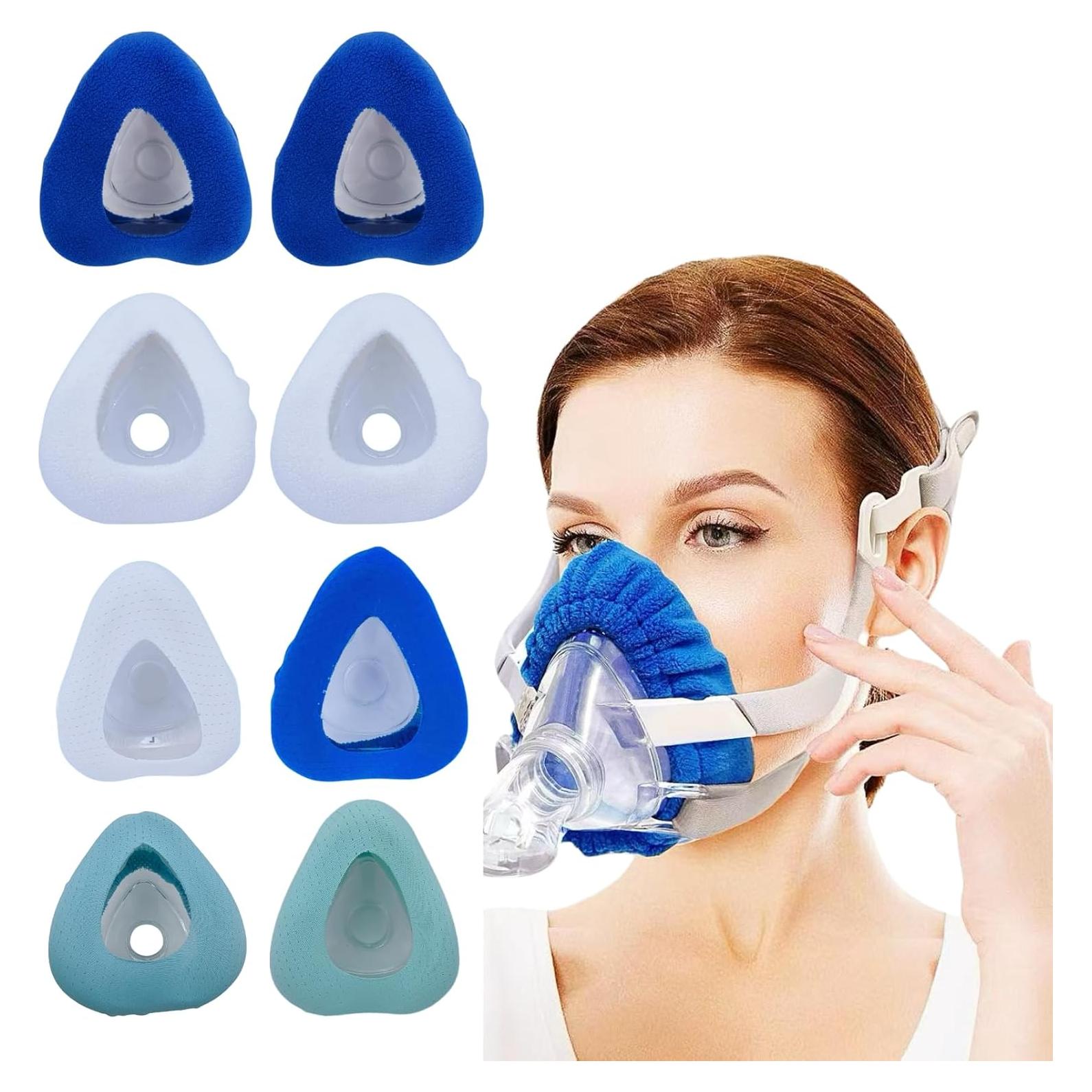 Paquete de 8 forros CPAP playWooWgo Talla Única - 4 Silky Cool + 4 Soft