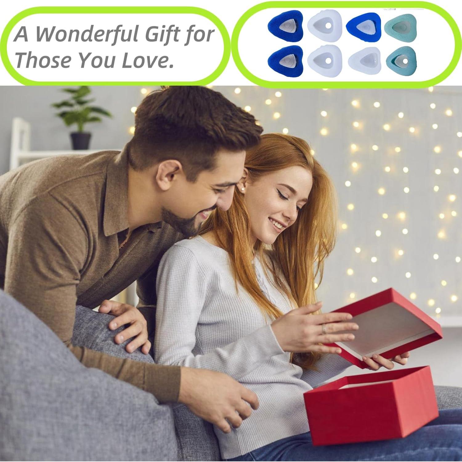 Paquete de 8 forros CPAP playWooWgo Talla Única - 4 Silky Cool + 4 Soft