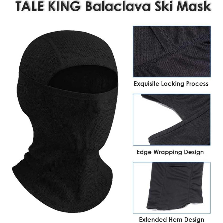 Máscara Balaclava de Esquí TALE KING Unisex Azul Real