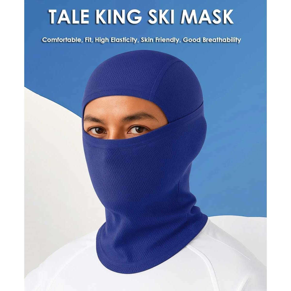 Máscara Balaclava de Esquí TALE KING Unisex Azul Real