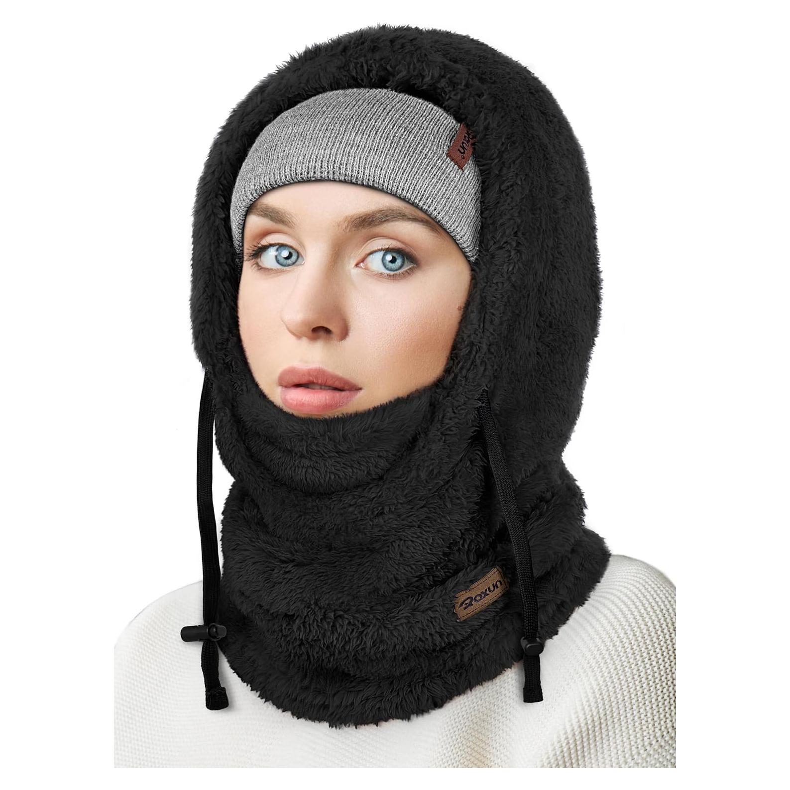 Pasamontañas de Forro Polar ROXUN Unisex a Prueba de Viento