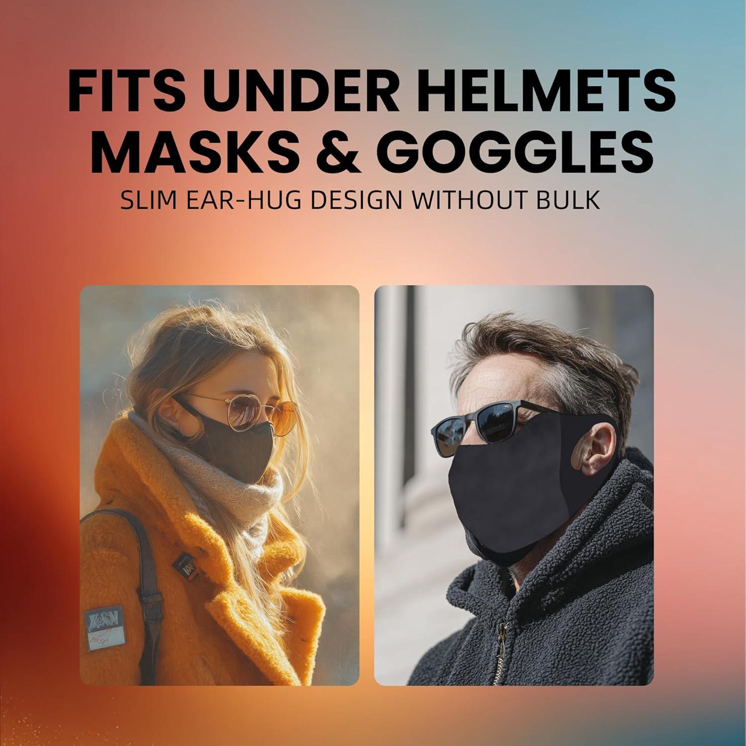 Pasamontañas Térmico Unisex AWNG002 con Parches Calor