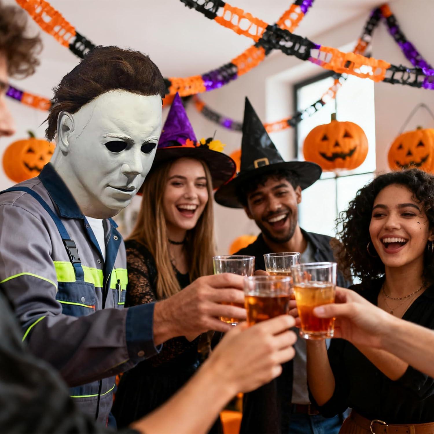 Máscara de Halloween Michael Myers - Láttex Natural, Unisex