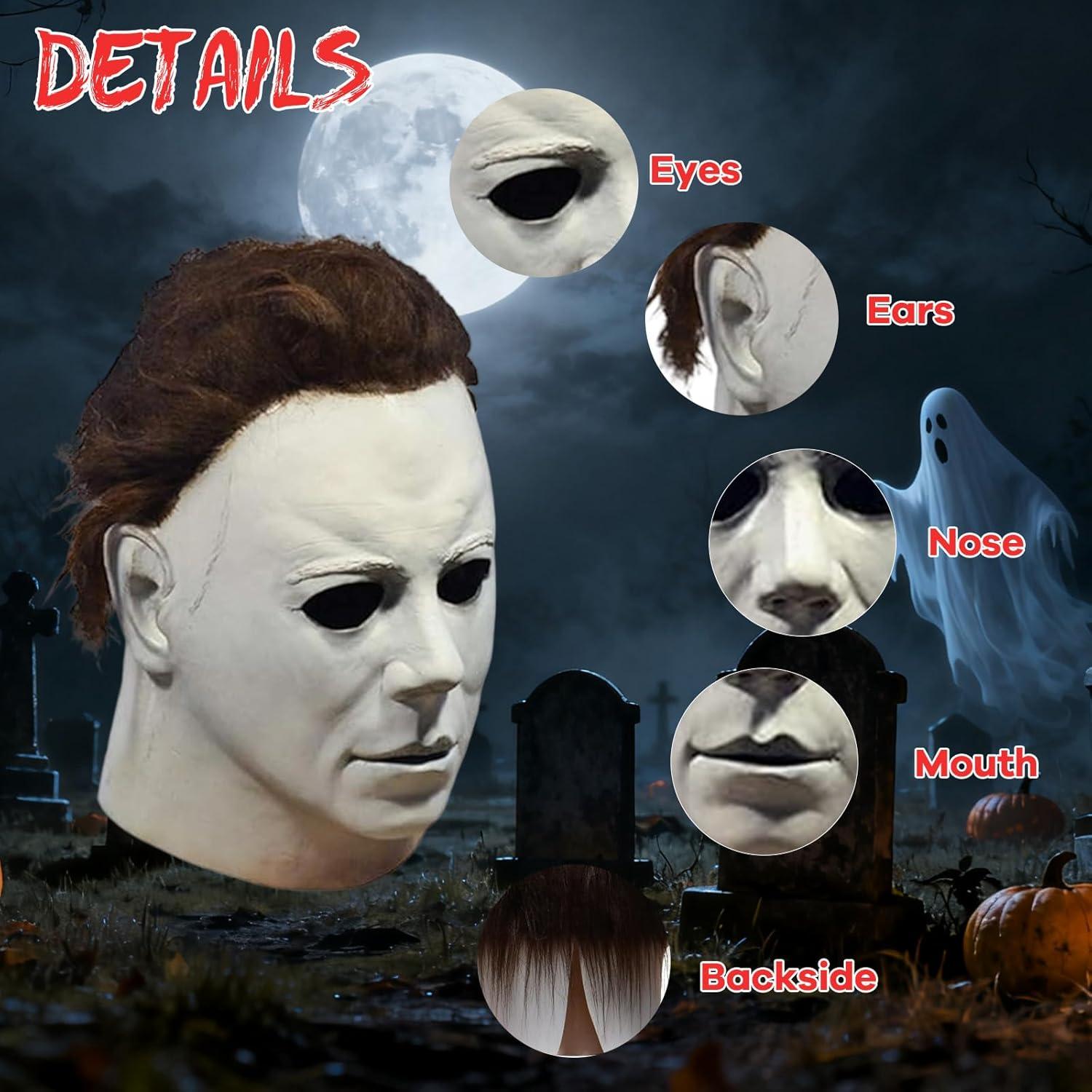 Máscara de Halloween Michael Myers - Láttex Natural, Unisex