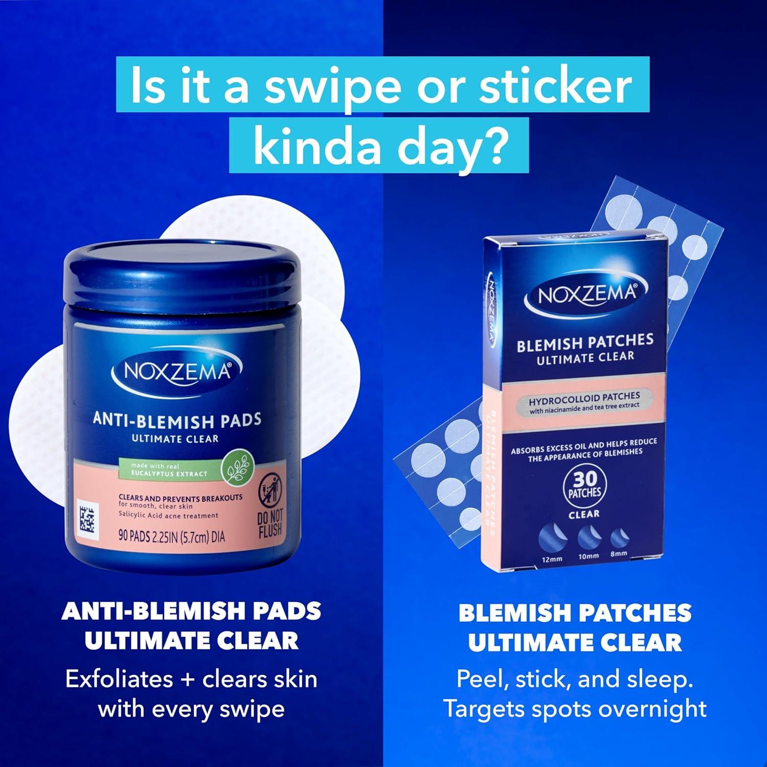 Parches Hidrocoloides Noxzema para Acné con Niacinamida - 30 Unidades