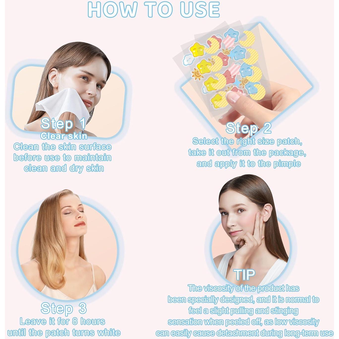 Parches para Acné CELECARE - 148 Unidades con Ácido Salicílico