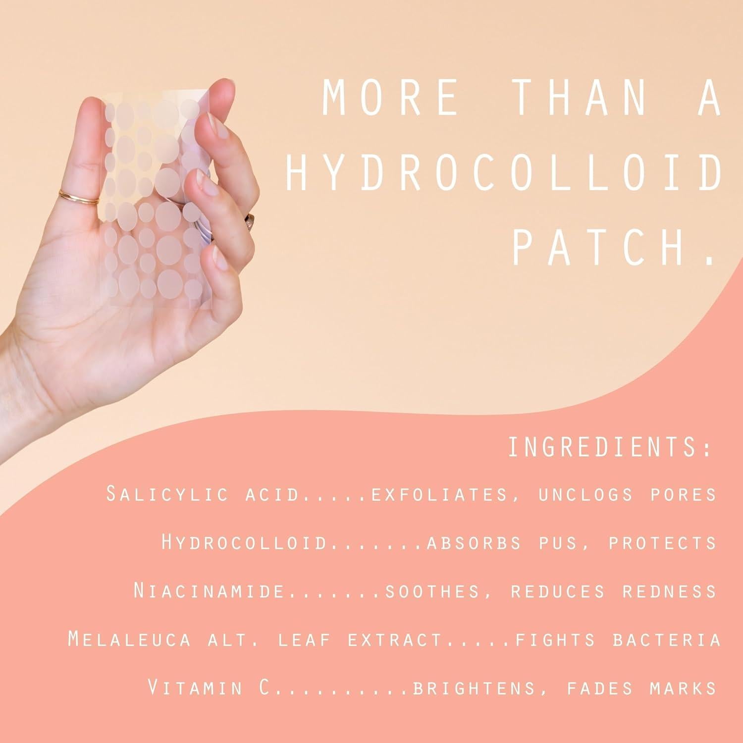 Parche Hidrocoloide para Granos Dot - 36 Unidades (8mm y 12mm)