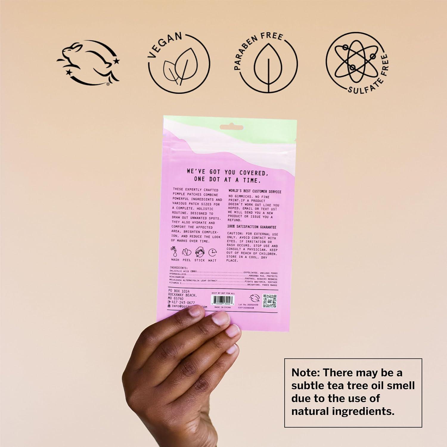 Parche Hidrocoloide para Granos Dot - 36 Unidades (8mm y 12mm)