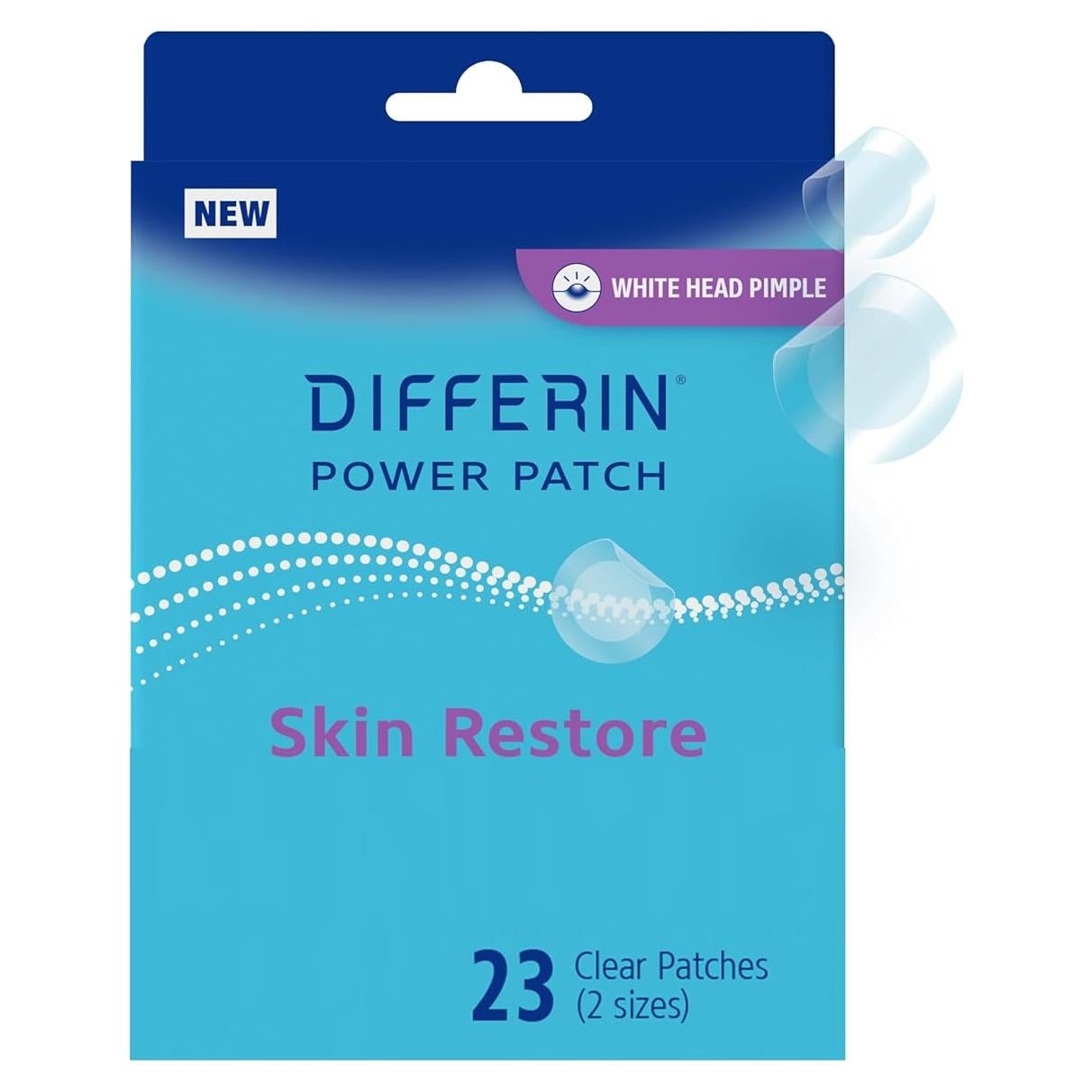Parches Hidrocoloides Differin para Espinillas 23 ct - Zinc y Niacinamida