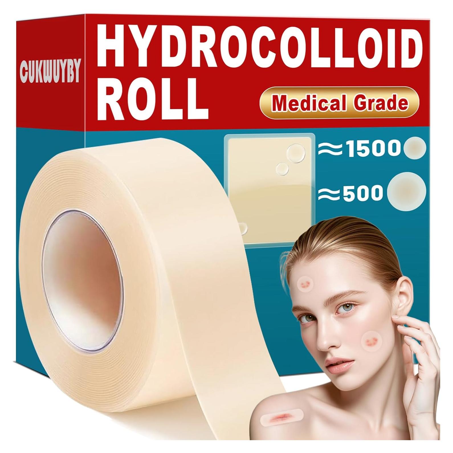 Parches Hidrocoloides para Granos WUYUAN 1.68cm x 190.5cm