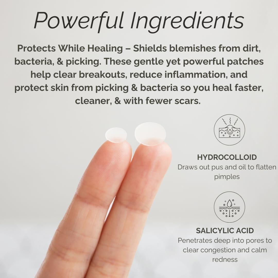 Parche para Granos My Flexy - Hidrocoloide con Ácido Salicílico - 36 Unidades