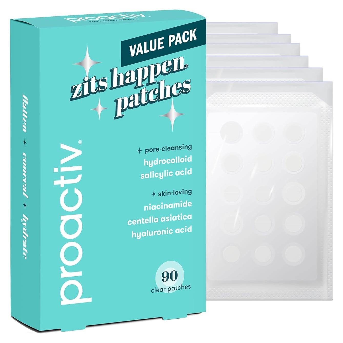 Parches para Acné Proactiv Zits Happen 90 Unidades 12mm