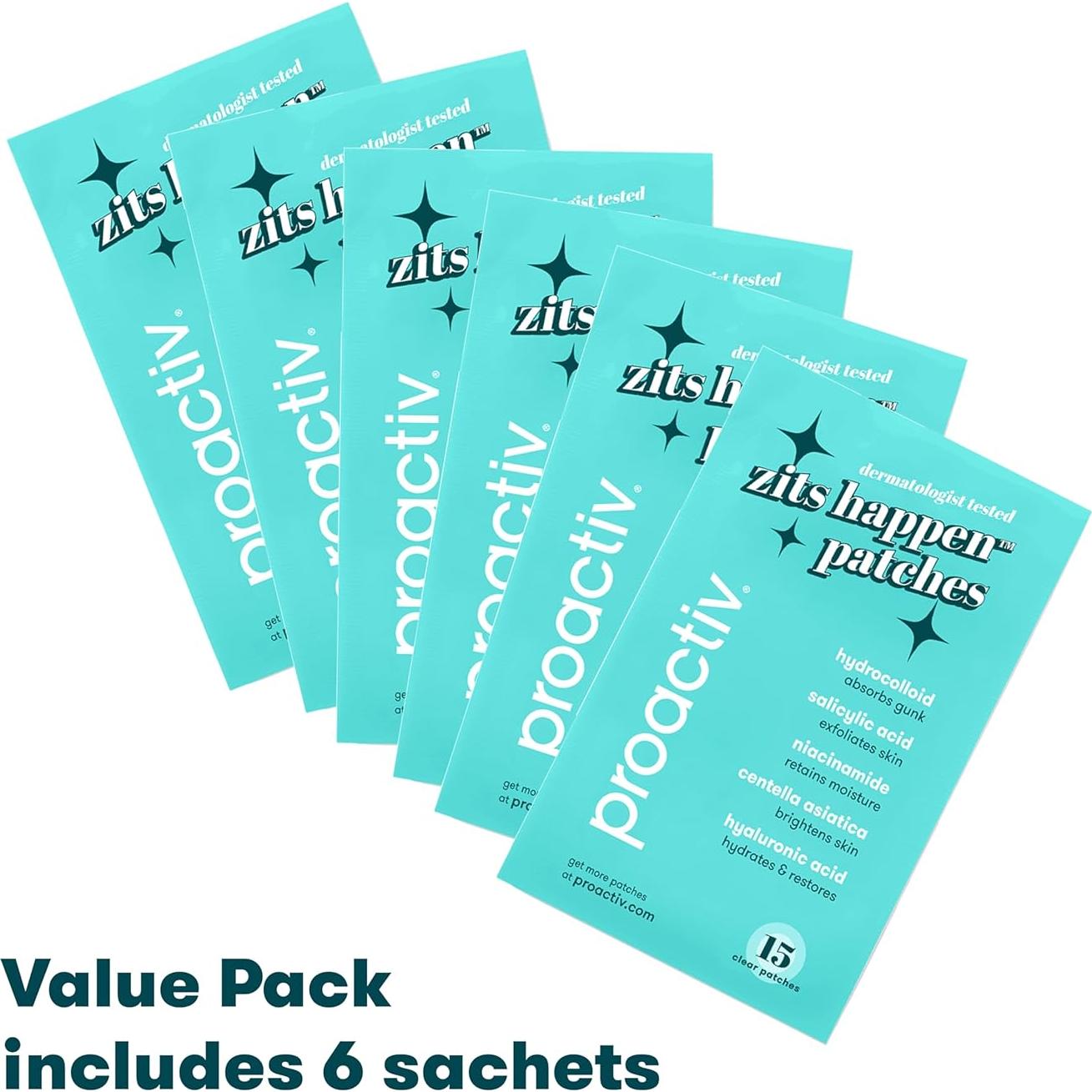 Parches para Acné Proactiv Zits Happen 90 Unidades 12mm