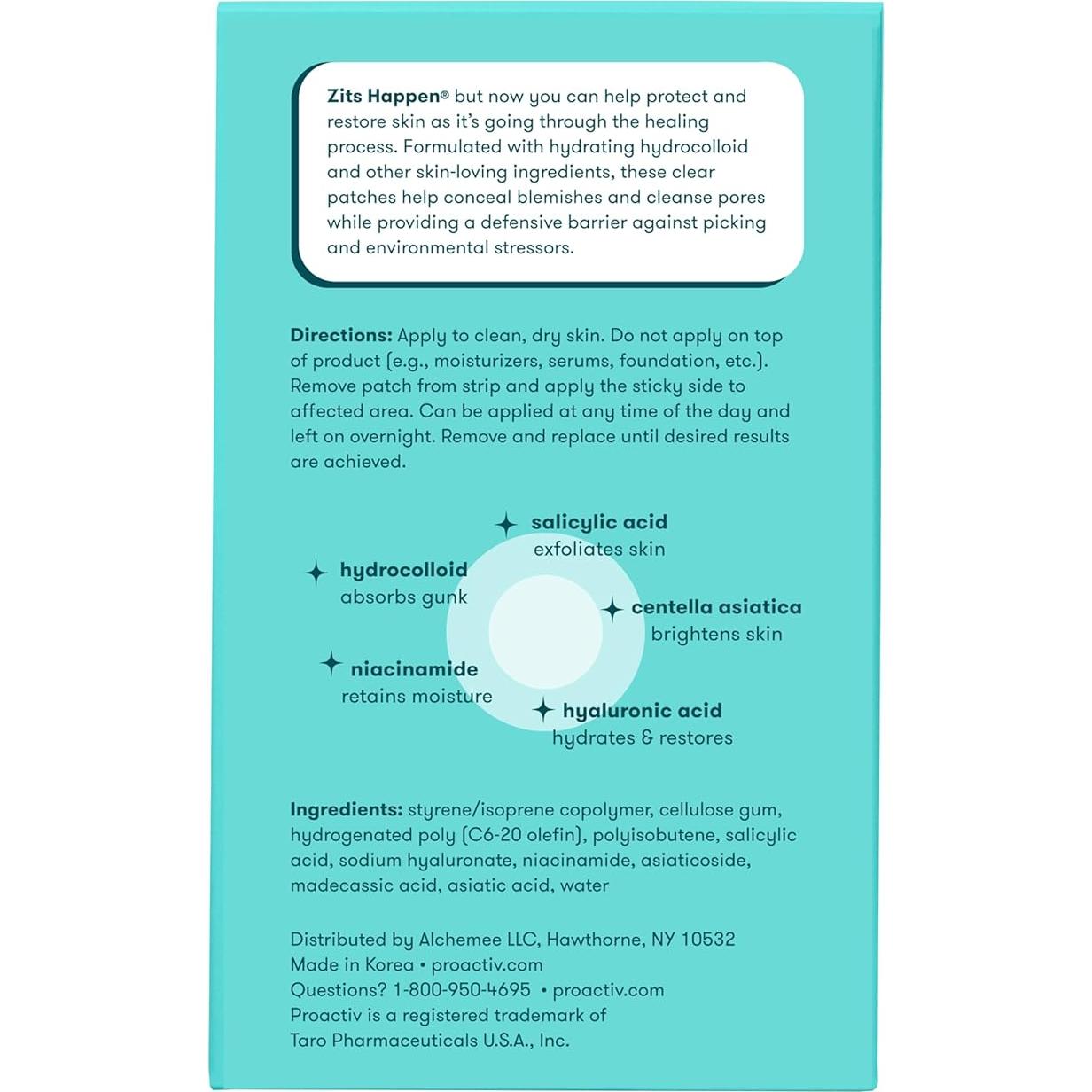 Parches para Acné Proactiv Zits Happen 90 Unidades 12mm