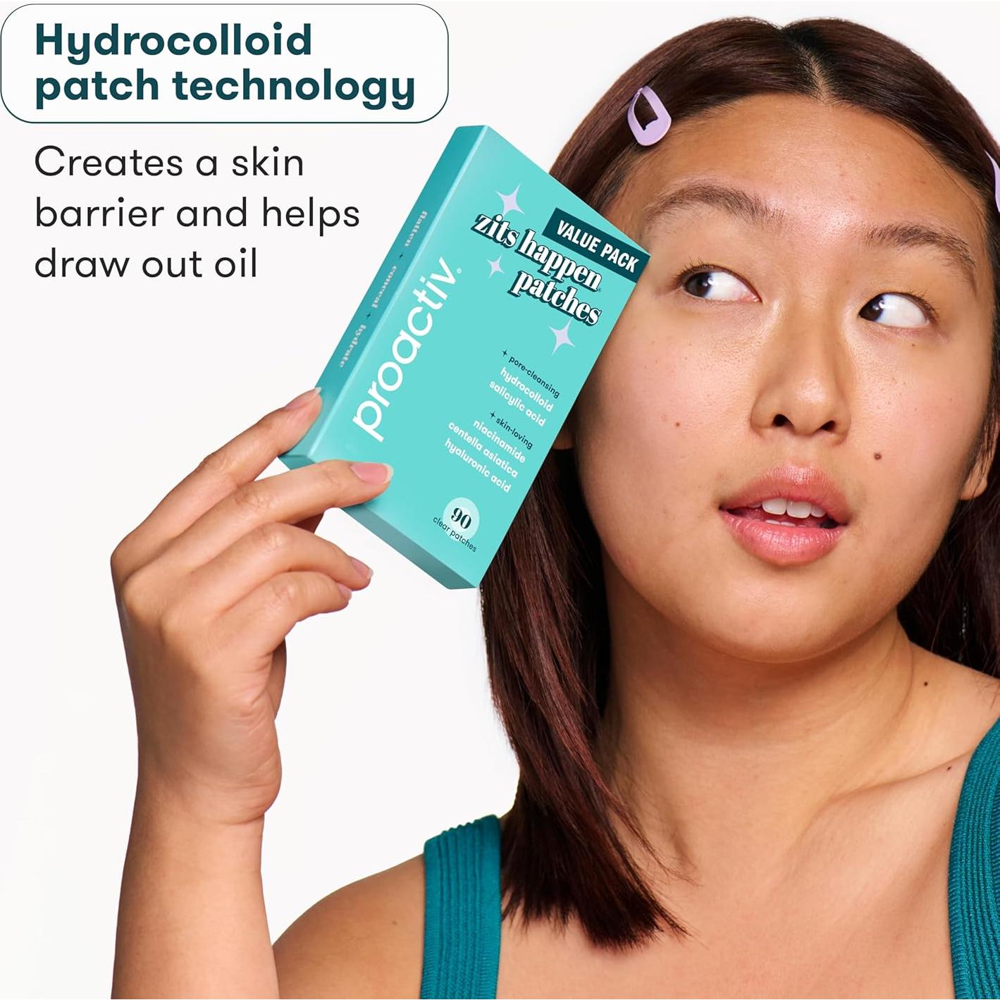Parches para Acné Proactiv Zits Happen 90 Unidades 12mm