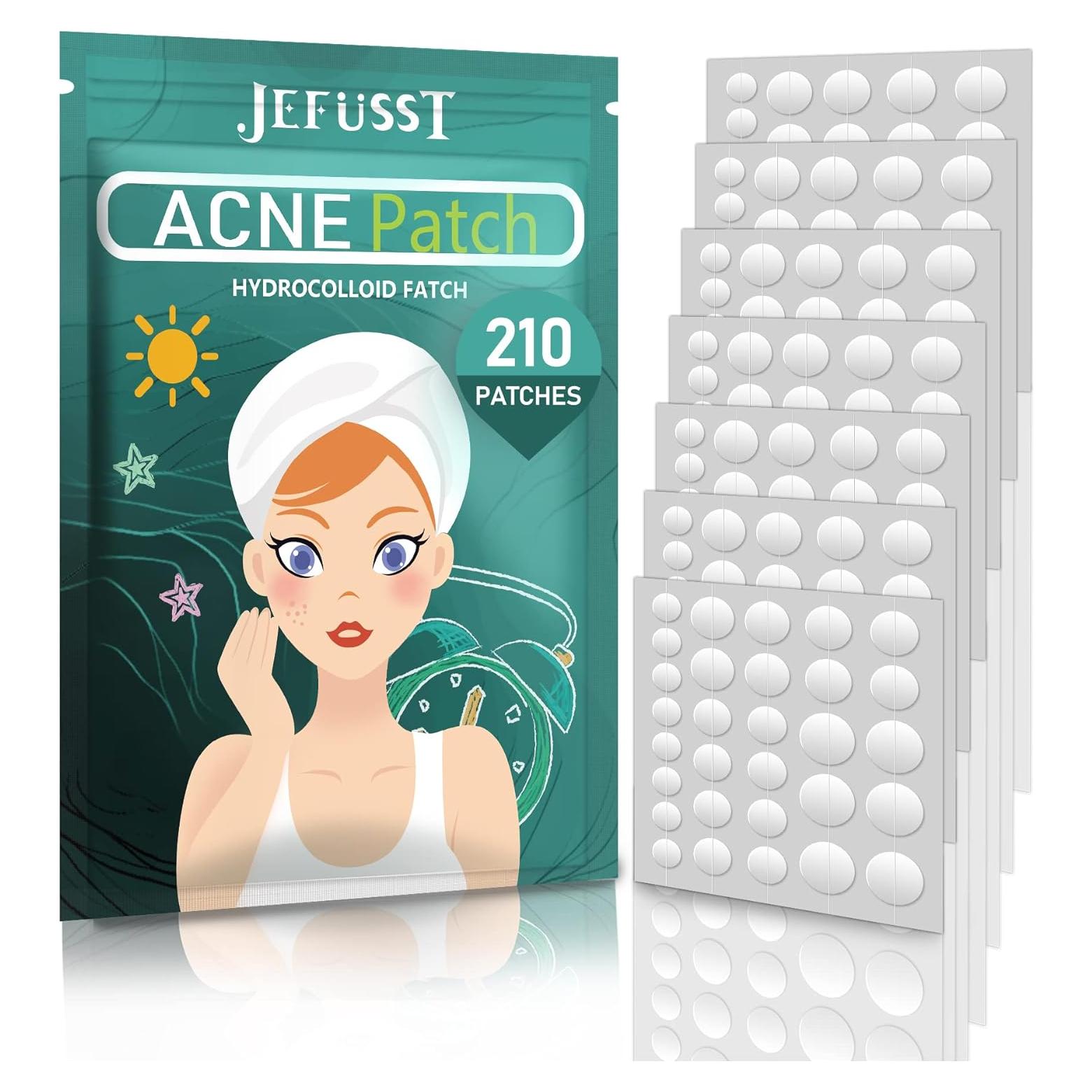 Parche para Granos Jefusst 210 Cuentas Hidrocoloide Vegano