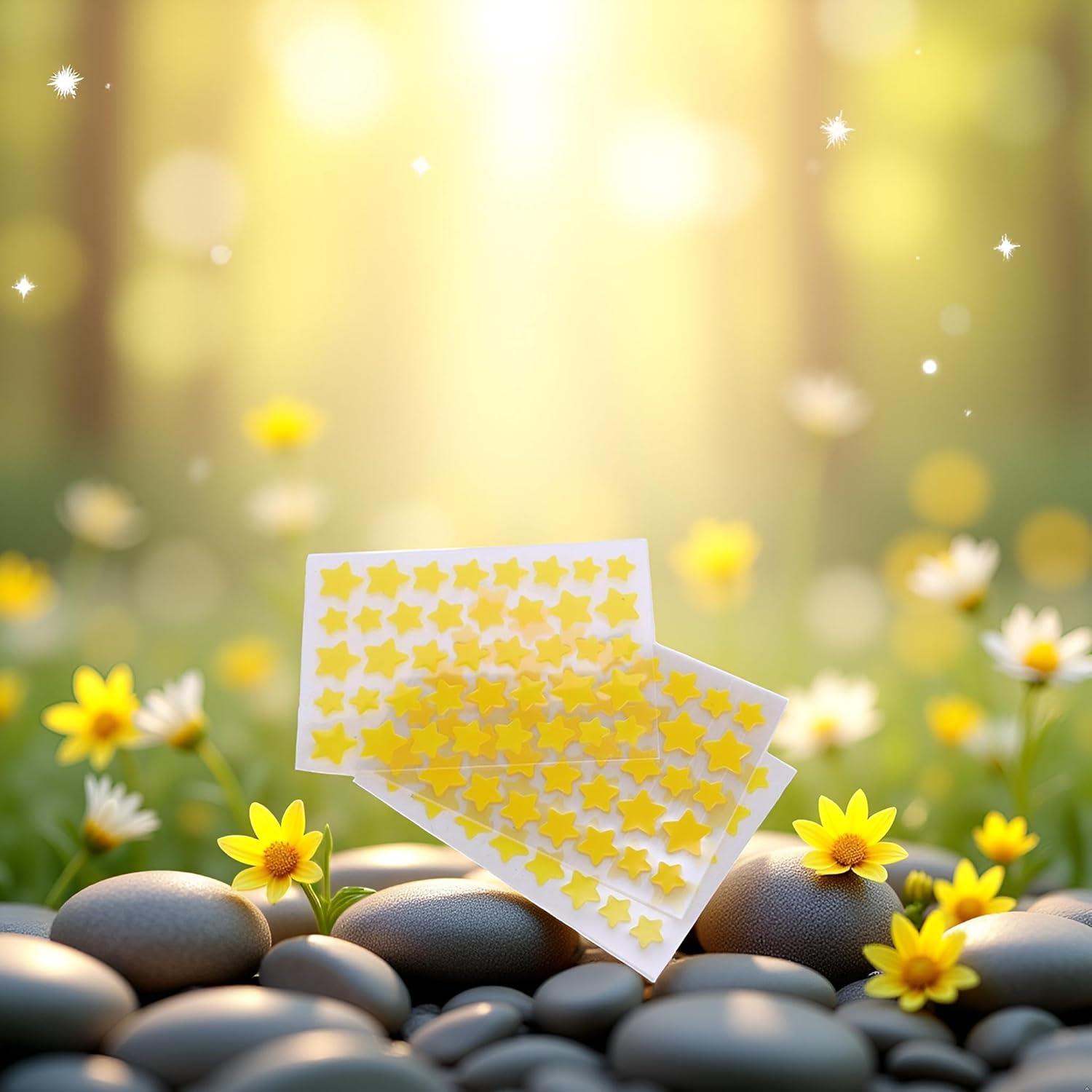 Parche para Granitos Hidrocoloide SquarezhenBo 10 Hojas Amarillo